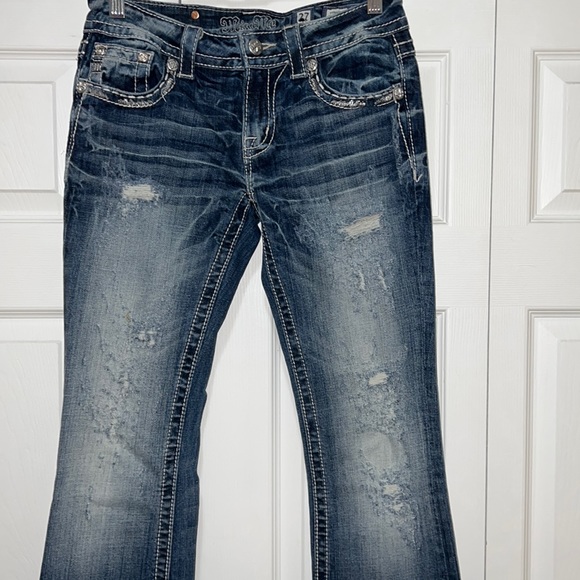 Miss Me Boot Cut Jeans - Picture 2 of 9